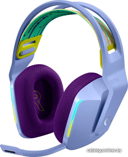 Гарнитура Logitech G733 Lightspeed Lilac 981-000890