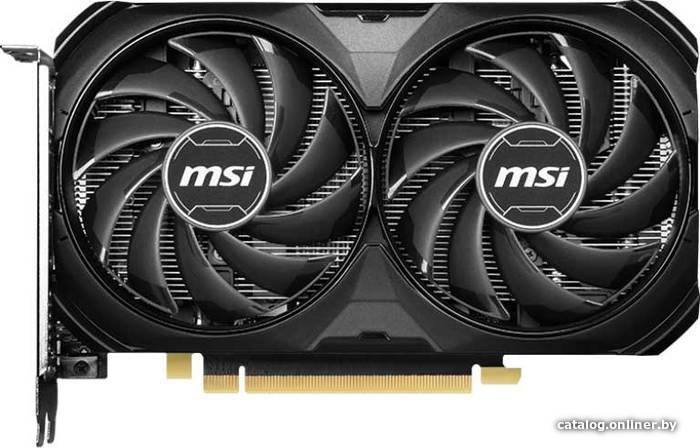 NVIDIA GeForce MSI RTX4060TI (RTX 4060 TI VENTUS 2X BLACK 8G OC) 8GB GDDR6 (128bit, 2310(2580)/18000MHz) HDMI RTL