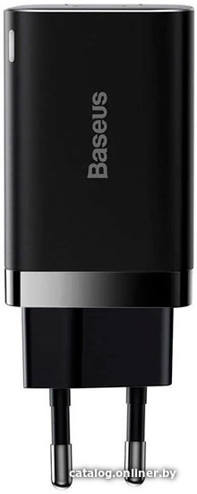 Зарядное устройство Baseus Super Si Pro Quick Charger C+U 30W EU Black CCSUPP-E01