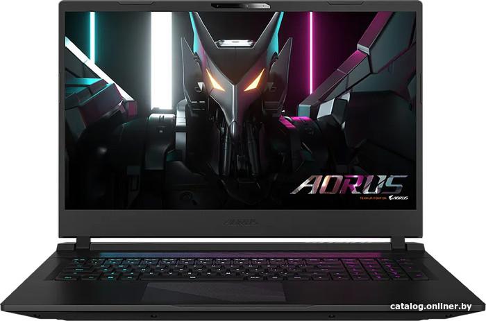 Ноутбук Gigabyte AORUS 17 Core i713700H 16Gb SSD1Tb 17.3" QHD 240Hz RTX 4070 8Gb Win11 black BSF-73KZ654SH