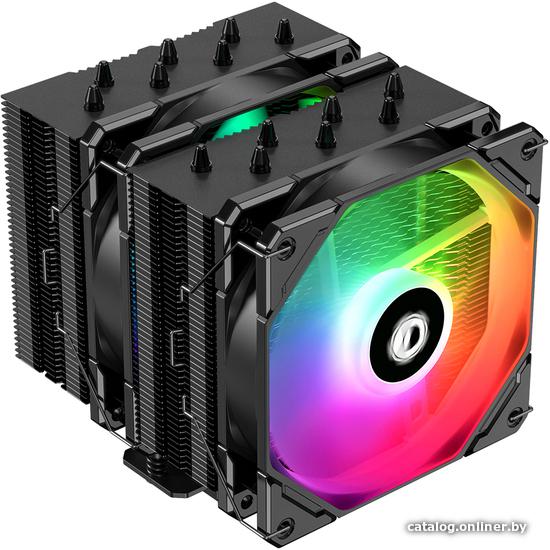 Кулер ID-Cooling SE-207-XT ARGB LGA20XX/1700/1200/115X/AM4 TDP 280W PWM 2 x FAN 120mm Black RTL