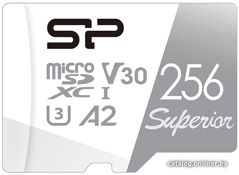 Micro SD 256Gb Silicon Power Superior Class 10 UHS-I U3 (SP256GBSTXDA2V20)