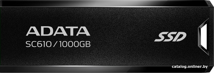 External SSD USB3.2 A-Data 1TB SC610 (SC610-1000G-CBK/RD) Black