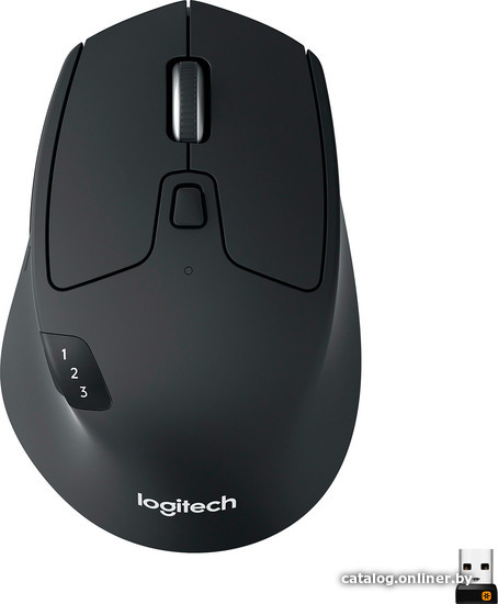 Mouse Wireless Logitech M720 Triathlon (910-004794) USB, Black