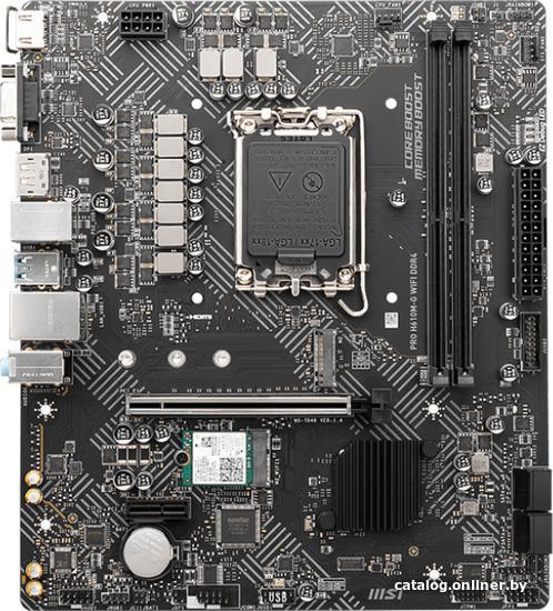 MB MSI PRO H610M-G WIFI DDR4 Soc-1700 2xDDR4 mATX