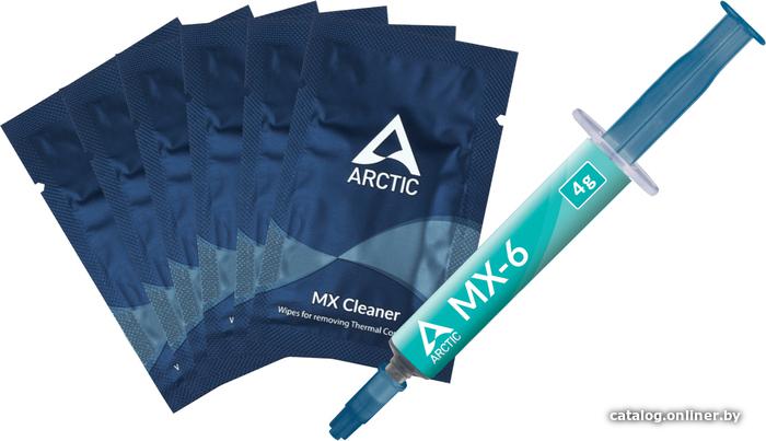 Термопаста Arctic Cooling MX-6 4g with 6pcs MX Cleaner ACTCP00084A