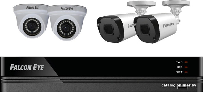 Комплект видеонаблюдения Falcon Eye FE-104MHD KIT ОФИС SMART