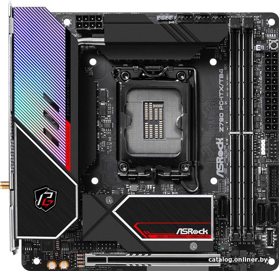 MB ASRock Z790 PG-ITX/TB4 Soc-1700 2xDDR5 Mini-ITX