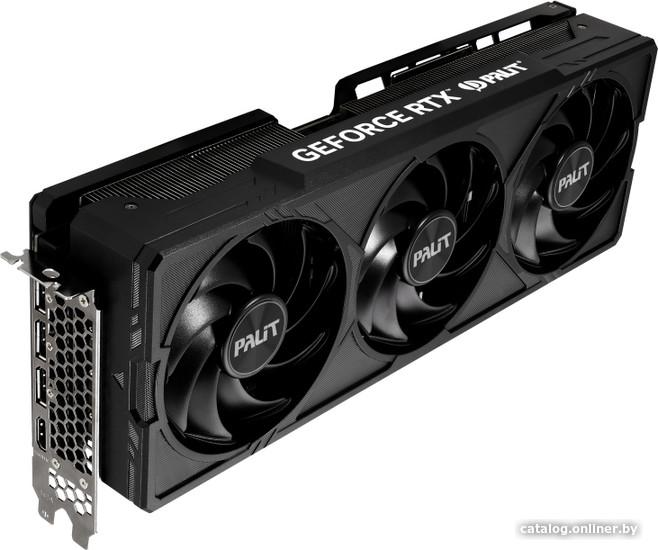 NVIDIA GeForce Palit RTX4070Ti SUPER JETSTREAM OC (NED47TSS19T2-1043J) 16GB GDDR6X (256bit, Fansink, 2340(2640)/22400MHz) 3xDP HDMI