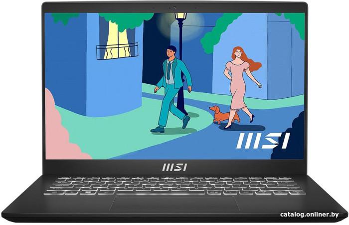 Ноутбук MSI Modern 14 C7M-238RU Ryzen 5 7530U 8Gb SSD 512Gb AMD Radeon Graphics 14 FHD IPS Cam 39Вт*ч Win11 Черный 9S7-14JK12-238