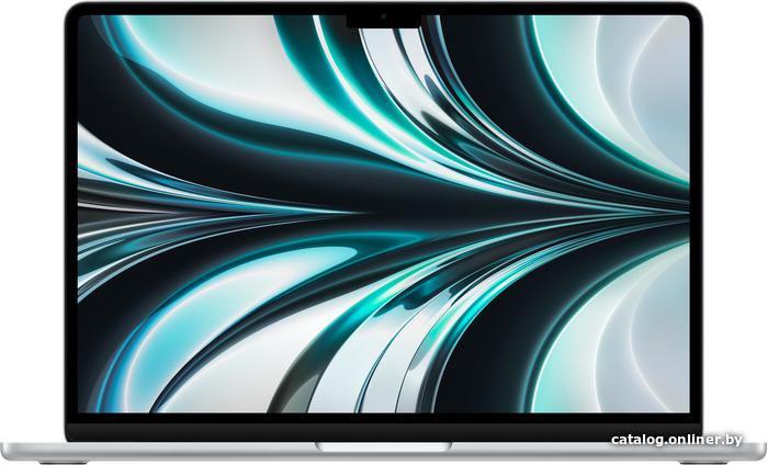 Ноутбук Apple MacBook Air 13" M2 2022 8GB 256GB серебристый MLXY3