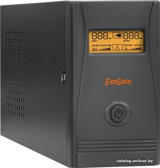 Источник бесперебойного питания ExeGate EP285568RUS Power Smart ULB-650.LCD.AVR.EURO