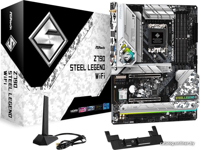 MB ASRock Z790 STEEL LEGEND WIFI Soc-1700 ATX 4xDDR5