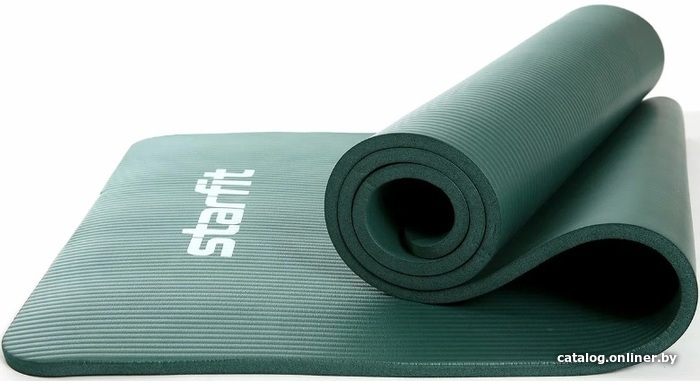 Коврик для йоги Starfit FM-301 NBR (183x61x1.2см, изумрудный)