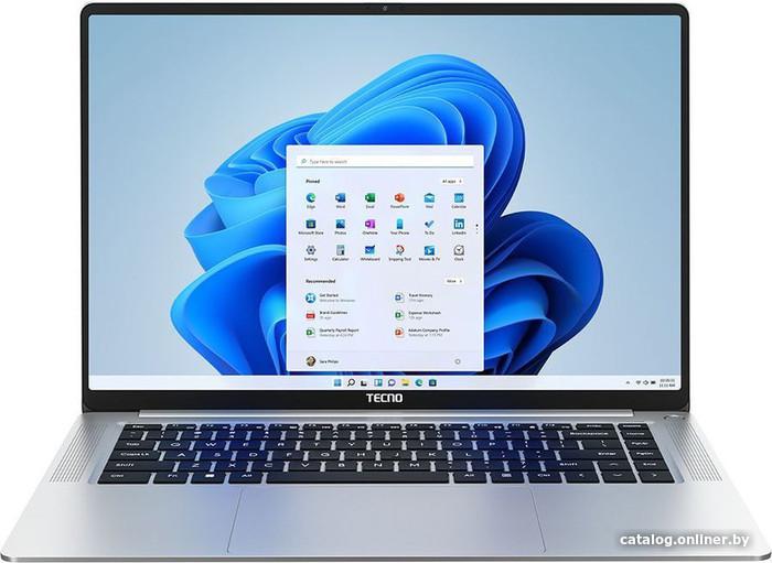 Ноутбук Tecno Megabook S1 TCN-S1I7W15.1.GR i7 16+1T Grey Win11 Intel Core i7 16384Mb 1Tb Intel HD Graphics Wi-Fi Bluetooth 15.6 1920x1080 Windows 11 Home 64-bit 71003300135