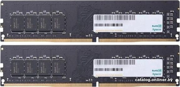 DDR4 32GB KITof4 PC4-25600 2666MHz Apacer AU32GGB26CRBBGH (EL.32G2V.PRH) CL19 1.2V RTL