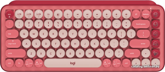 Клавиатура Logitech Pop Keys USB Pink-Red 920-010718