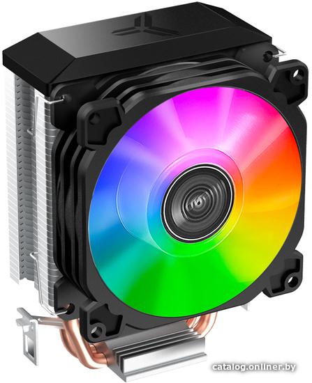 Кулер Jonsbo CR-1200E LGA1700/1200/115X/AM4 (40шт/кор, TDP 95W, 92mm Dynamic Multi-Color LED Fan, 3-pin) RTL