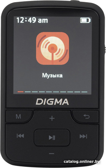 MP3 Player Flash Digma Z5 BT 16Гб черный Z5B