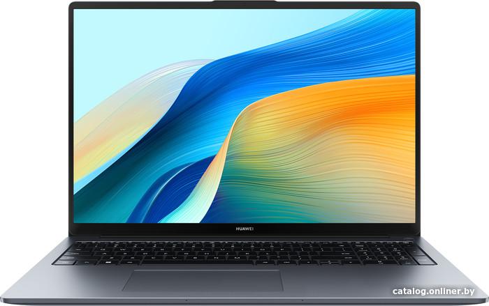 Ноутбук Huawei MateBook D 16 MCLG-X 16.0" 1920x1200 IPS 60Gz Intel Core i5 13420H 16GB LPDDR4X SSD 512GB видеокарта встроенная без ОС серый 53013YDL