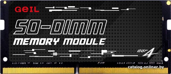 SO-DIMM DDR4 8GB (1x8Gb) PC4-25600 3200Mhz GEIL (GS48GB3200C22SC) CL22 1.2V RTL