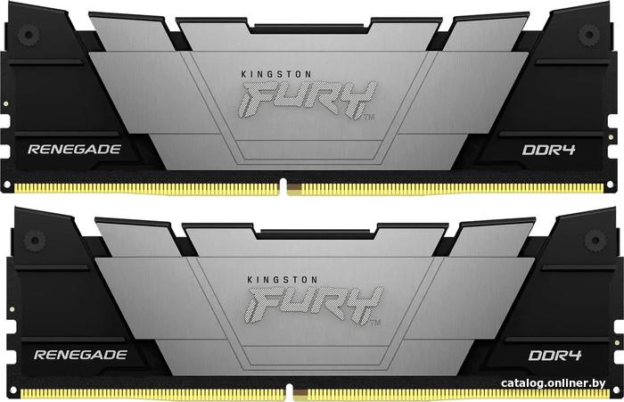 DDR4 16GB KITof2 PC4-36800 4600MHz Kingston Fury Renegade Black (KF446C19RB2K2/16) CL19