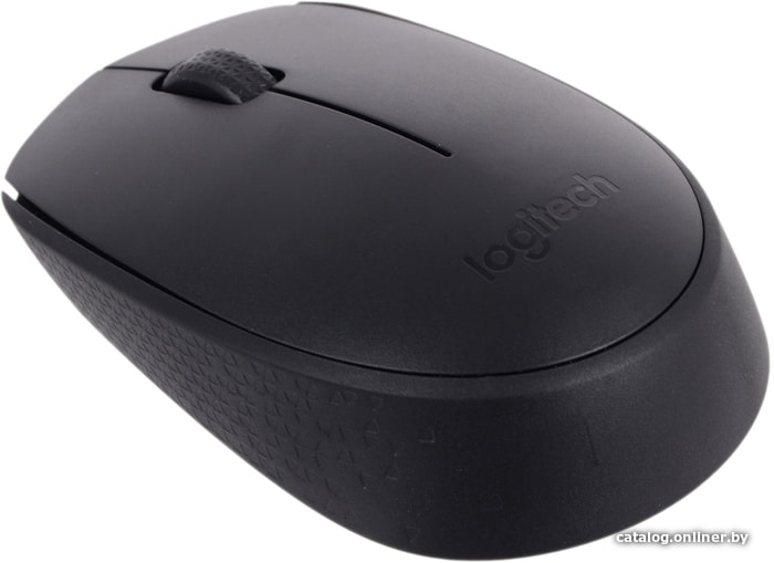 Mouse Wireless Logitech B170 (910-004659) Black-Dark Grey