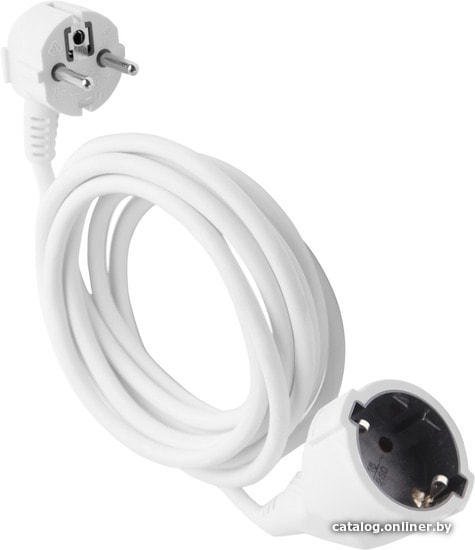 Сетевой фильтр-удлинитель Electraline 01638 (3м белый)