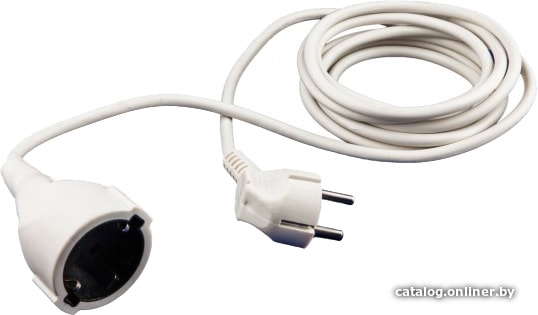 Сетевой фильтр-удлинитель Electraline 01636 (3м, белый)