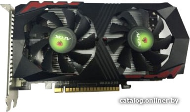 NVIDIA GeForce AFOX GTX1050 TI (AF1050TI-4096D5H5-V4) 4GB GDDR5 (128bit, 1291/1392/7000MHz) DVI-D DP RTL