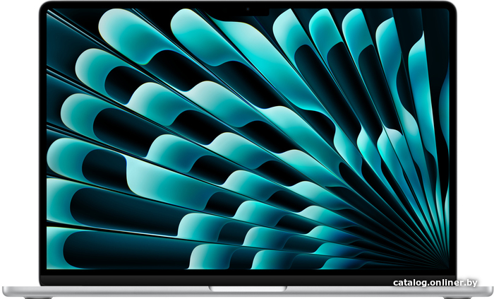 Ноутбук Apple Macbook Air 15" M2 2023 8GB 256GB серебристый MQKR3