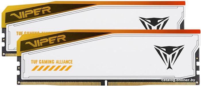 DDR5 32GB (2х16GB) PC5-52800 6600MHz Patriot Viper Elite 5 Tuf Gaming RGB (PVER532G66C34KT) DIMM CL34 RTL