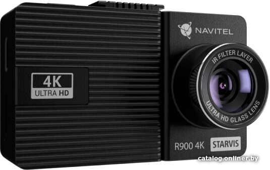 Автомобильный видеорегистратор Navitel R900 4K черный 
