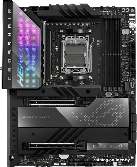 MB ASUS ROG CROSSHAIR X670E HERO Soc-AM5 ATX 4xDDR5