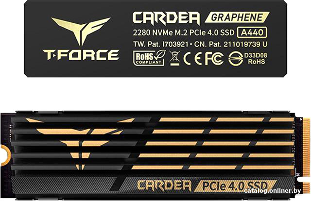 SSD M.2 TeamGroup T-Force Cardea A440 1TB (TM8FPZ001T0C327)