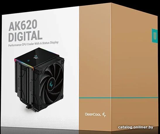 Кулер DeepCool AK620 Digital (All sockets, TDP 260W, PWM) R-AK620-BKADMN-G