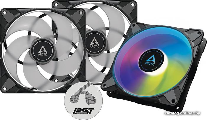 Вентилятор 140mm Arctic Cooling P14 PWM PST A-RGB 0dB Value Pack 3 pcs (ACFAN00257A) RTL