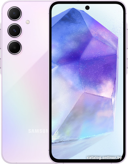 Смартфон Samsung Galaxy A55 5G SM-A556E 8+128Gb лаванда SM-A556ELVACAU