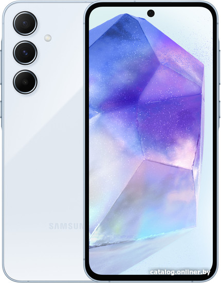 Смартфон Samsung Galaxy A55 5G SM-A556E Голубой SM-A556ELBACAU