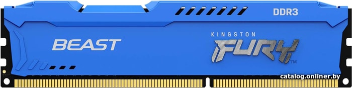 DDR3 4GB (1х4Gb) 1600MHz Kingston FURY Beast Blue (KF316C10B/4) CL10