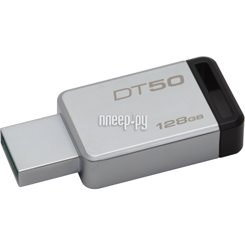 128 Gb USB3.1 Kingston DataTraveler 50 (DT50/128GB) Silver-Black