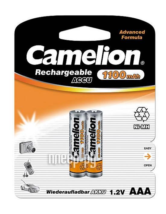 Аккумулятор Camelion NH-AAA1100BP2 1.2V 1100mAh AAA 2шт