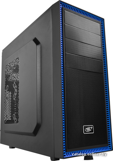 Корпус ATX Без БП Deepcool Tesseract BF Black-Blue ATX RTL