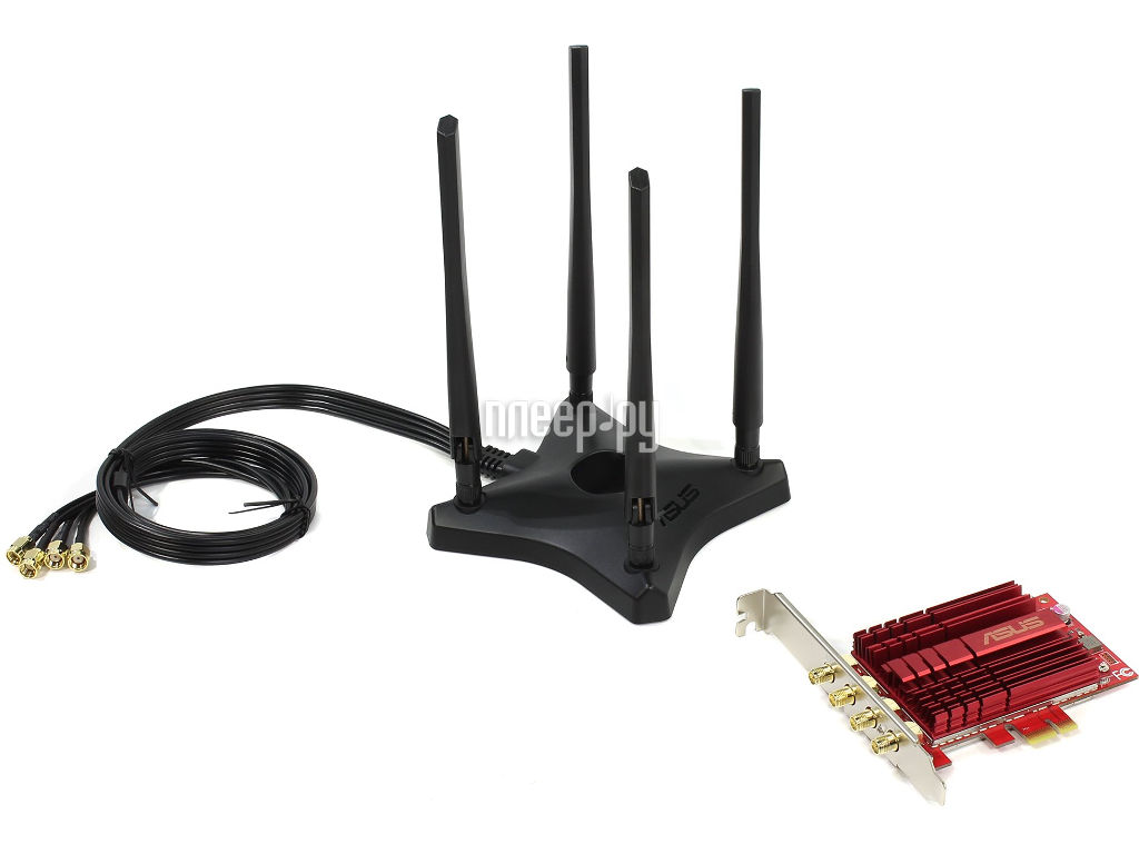 Wireless PCI-E Adapter 2167Mb/s ASUS PCE-AC88
