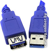Кабель USB 3.0 A-A 3m (удлинитель) VCOM (VUS7065-3м) 