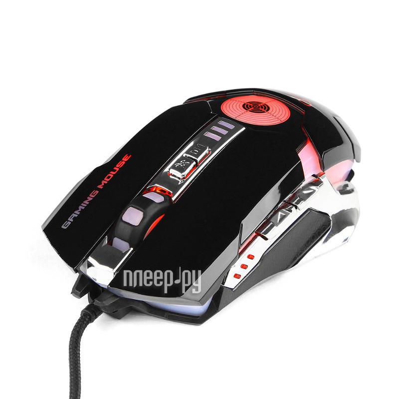 Mouse Gembird MG-530 Black-Silver, USB