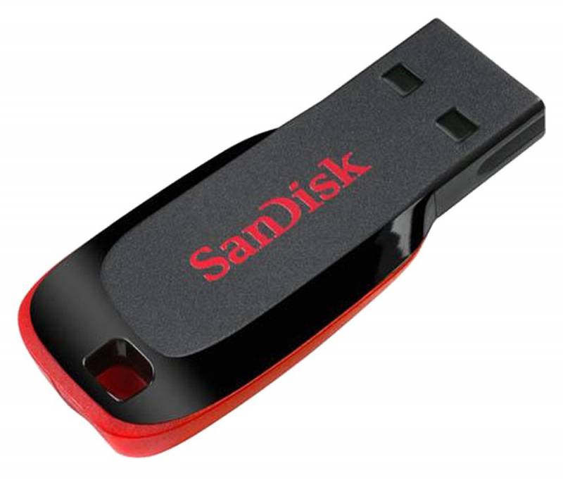 128 Gb SanDisk Cruzer Blade (SDCZ50-128G-B35), Black, USB2.0