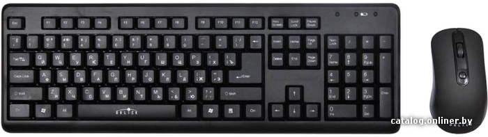 Клавиатура + мышь Oklick 270M Wireless Black USB