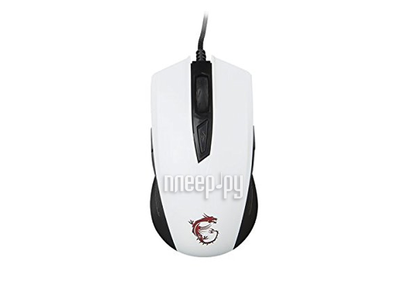 Mouse MSI Clutch GM40 White S12-0401370-D22
