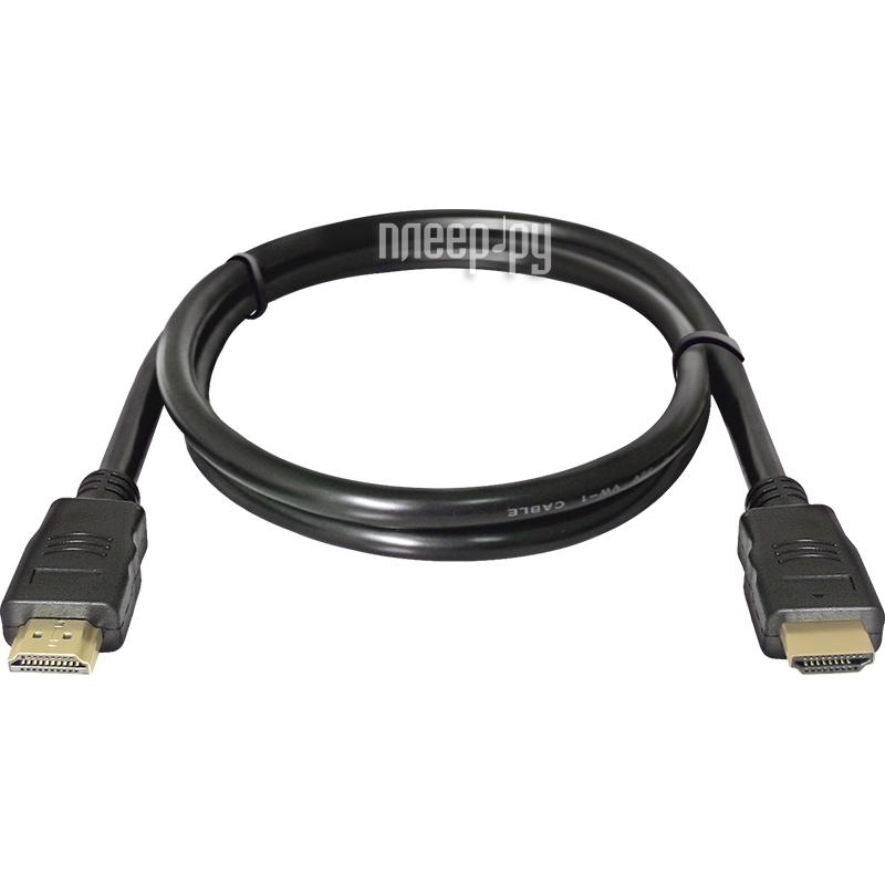 Кабель HDMI- HDMI Defender HDMI-03 1.0m ver1.4, (87350)
